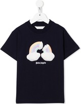 Thumbnail for your product : Palm Angels Kids rainbow-print T-shirt