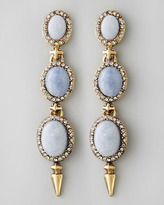 Thumbnail for your product : House Of Harlow Blue Star Drop Earrings