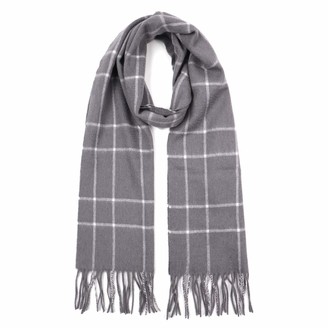 Cashmere & Spun 100% Cashmere Elegant woven Scarf Extra warm and super soft  Luxury pure cashmere winter scarf collection in check pattern for men -  ShopStyle Scarves