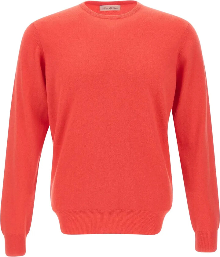 Della Ciana Crew-Neck Ribbed Sweater