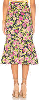 Thumbnail for your product : MDS Stripes Ruffle Pencil Skirt
