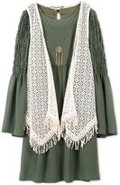Thumbnail for your product : Speechless 2-Pc. Vest, Dress, and Necklace Set, Big Girls (7-16)