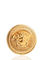 Thumbnail for your product : Versace Medusa Gold Plated Metal Ring