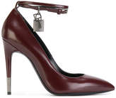 Tom Ford padlock pointed pumps 