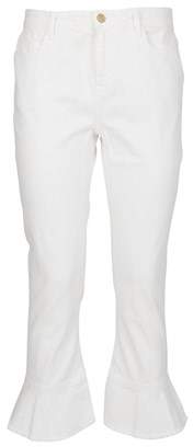 Essentiel Women's White Cotton Pants