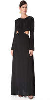 Thumbnail for your product : Juan Carlos Obando Gathered Long Sleeve Gown