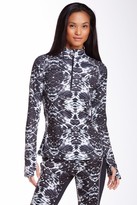 Thumbnail for your product : Asics Sequin Print Zip Up Pullover