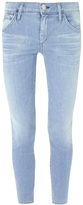 Thumbnail for your product : Gold Sign Xana Glam blue cropped skinny jeans
