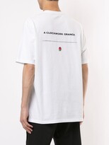 Thumbnail for your product : Undercover contrast print T-shirt