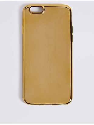 M&S Collection iPhone 6/6S Metallic Phone Case