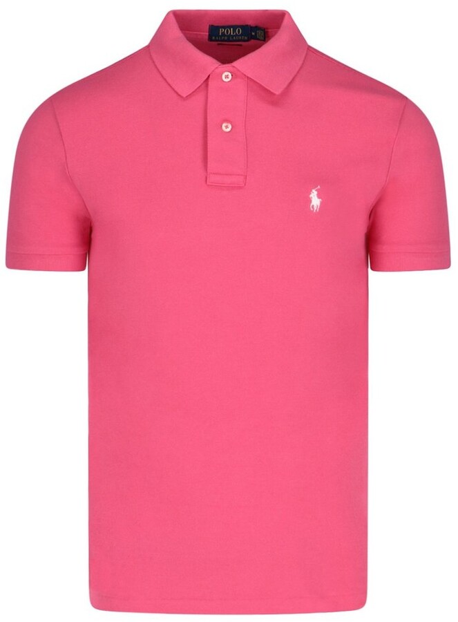 Polo Ralph Lauren Logo Embroidered Polo Shirt ShopStyle