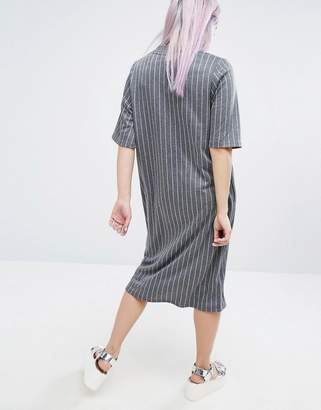 Monki Varsity Stripe Dress