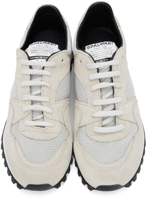 Spalwart White Marathon Trail Low Sneakers