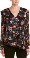 Thumbnail for your product : Nicole Miller Artelier Silk-Blend Top