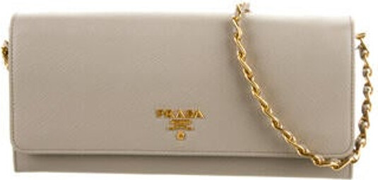 Prada Saffiano Wallet-on-Chain