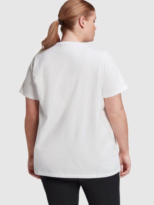 adidas Trefoil T-Shirt Plus Size White