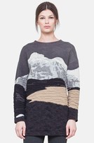 Thumbnail for your product : Akris Punto Oversize Jacquard Knit Sweatshirt