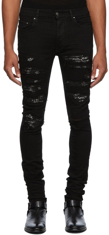 Amiri Bandana Thrasher Jeans - ShopStyle