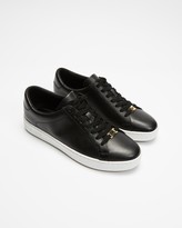 Thumbnail for your product : Michael Kors Women's Black Low-Tops - Irving Lace Ups - Size 8.5 at The Iconic