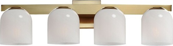 Maxim Lighting MaximLightingScoop4-LightVanityinNaturalAgedBrass