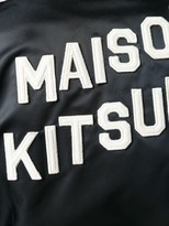 Thumbnail for your product : MAISON KITSUNÉ Logo Print Bomber Jacket