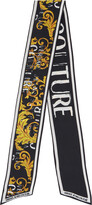 Thumbnail for your product : Versace Jeans Couture Black & Gold Logo Couture Neck Scarf