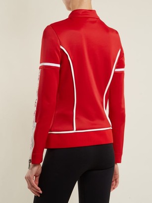 Moncler Jersey Stretch Track Top - Red