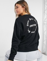 Thumbnail for your product : New Look gothic slogan sweat in black