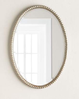 Oval-Frame Wall Mirror