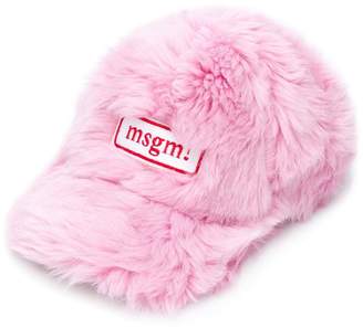 MSGM furry cap