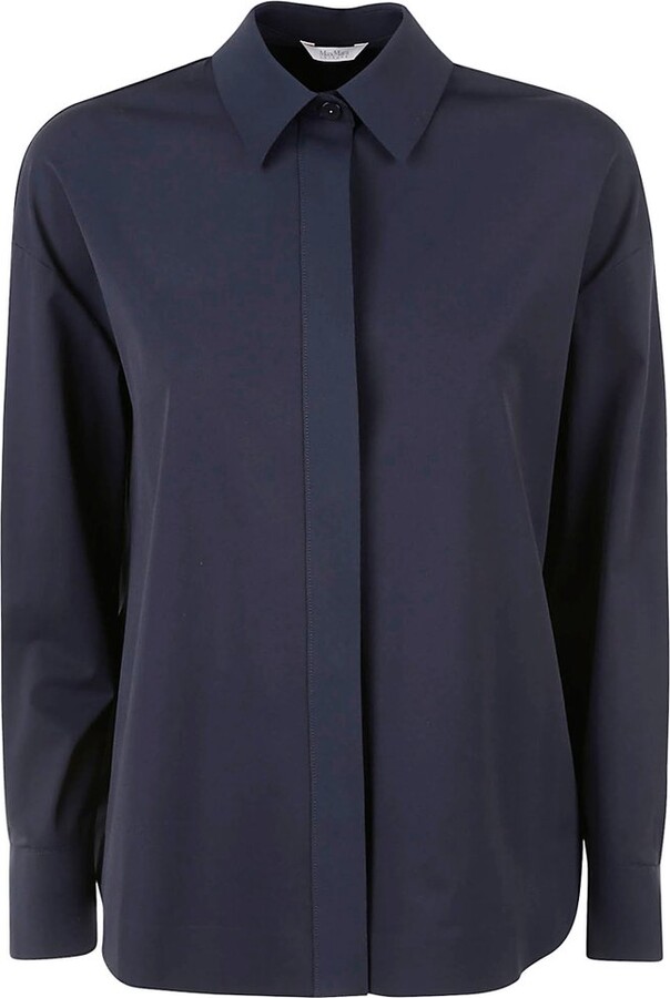 MAX MARA LEISURE Urbano Buttoned Long-Sleeved Shirt