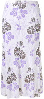 Victoria Beckham - floral skirt - 