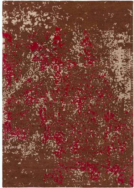 LivablissEgypt4'x6'RectangleWovenIndoorAreaRugsDarkRed