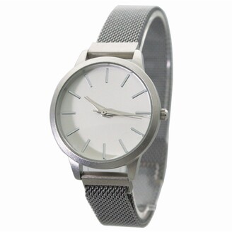 small face silver watch