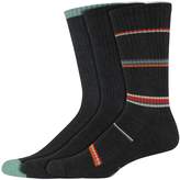 Thumbnail for your product : Dockers Men's Classic Smart 360 Flex Cushion Comfort Sport 3-pack Striped & Solid Casual Crew Socks