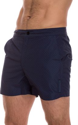 Michael Kors Dot-print Drawstring Swim Shorts