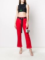 Thumbnail for your product : Off-White Contrast-Stitch Kick-Flare Jeans
