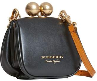 Burberry mini metal frame clutch bag