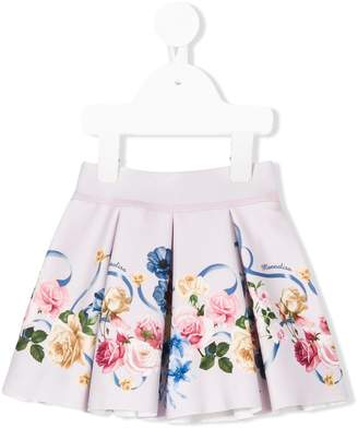 MonnaLisa floral print skirt