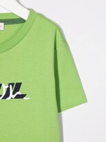 Thumbnail for your product : Paul Smith Junior logo-print cotton T-Shirt
