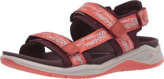 Ecco sandals womens orange Clearance