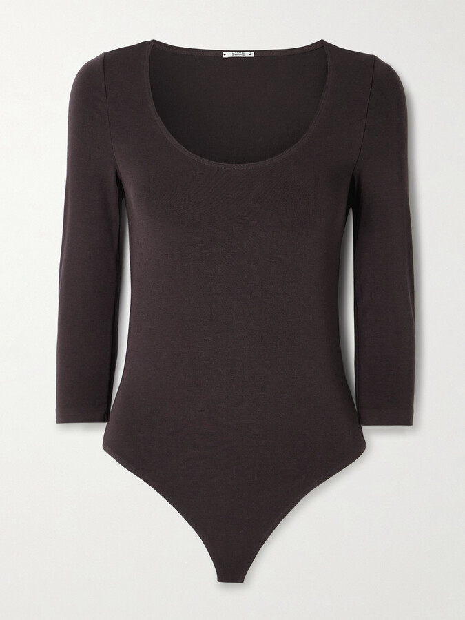 Wolford - Tokio Stretch-jersey Thong Bodysuit - Brown