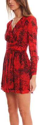 Pierre Balmain Red Print Dress