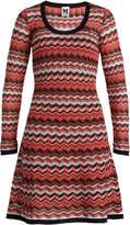 M Missoni Knit Dress with Cotton and  