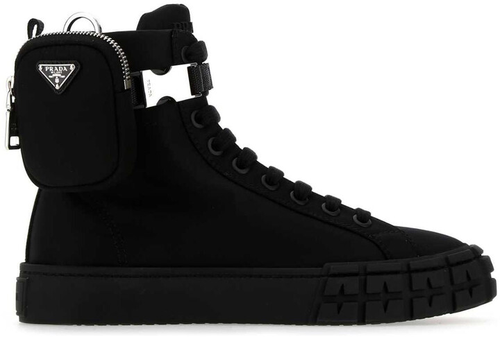 prada pouch sneakers