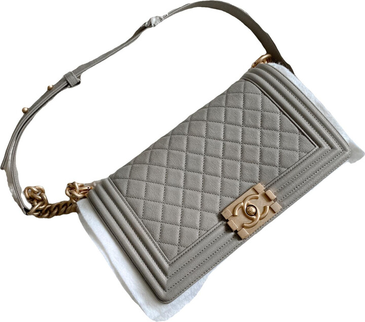 Chanel Boy leather crossbody bag - ShopStyle