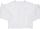Thumbnail for your product : Givenchy Logo Print Cotton Sweatshirt