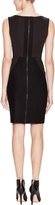 Thumbnail for your product : Susana Monaco Clarisse Wool Contrast Panel Dress