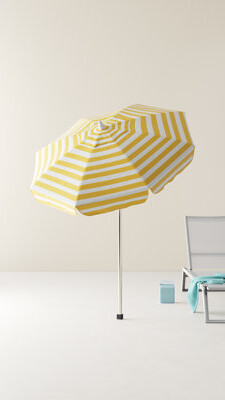 Parasol Italian 6' Beach Umbrella