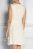 Thumbnail for your product : Tory Burch Merida guipure lace and silk dress